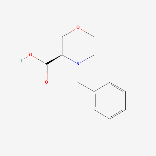 (3R)-4-benzylmorpholine-3-carboxylic acid (CAS: 929047-50-7) - Related Chemical Product