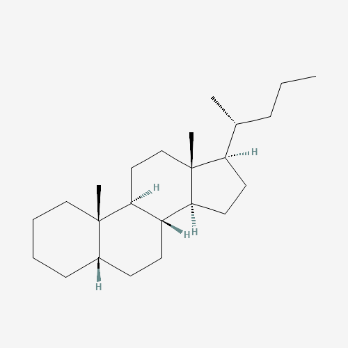 (5S,8R,9S,10S,13R,14S,17R)-10,13-dimethyl-17-[(2R)-pentan-2-yl]-2,3,4,5,6,7,8,9,11,12,14,15,16,17-tetradecahydro-1H-cyclopenta[a]phenanthrene (CAS: 80373-86-0) - Related Chemical Product