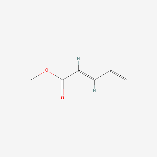 methyl (2E)-penta-2,4-dienoate (CAS: 1515-75-9) - Chemical Structure and Molecular Formula 