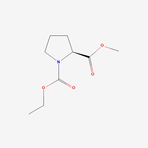 1-O-ethyl 2-O-methyl (2S)-pyrrolidine-1,2-dicarboxylate (CAS: 93423-88-2) - Related Chemical Product