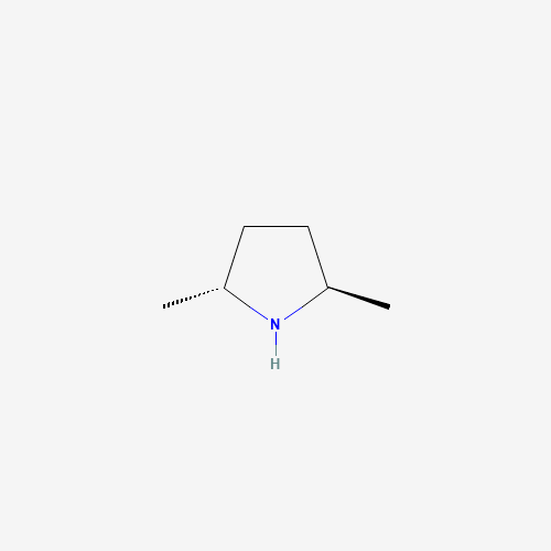 (2R,5R)-2,5-dimethylpyrrolidine (CAS: 62617-70-3) - Chemical Structure and Molecular Formula 