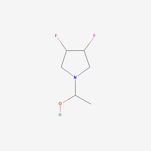 1-[(3R,4R)-3,4-difluoropyrrolidin-1-yl]ethanol (CAS: 871822-43-4) - Related Chemical Product