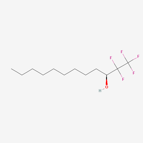 (3S)-1,1,1,2,2-pentafluorododecan-3-ol (CAS: 307531-78-8) - Chemical Structure and Molecular Formula 