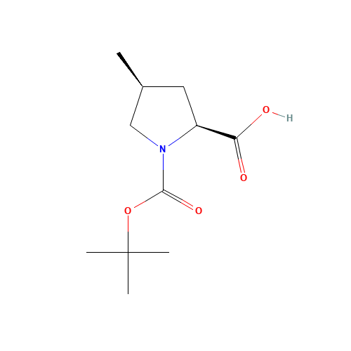(2S,4S)-4-methyl-1-[(2-methylpropan-2-yl)oxycarbonyl]pyrrolidine-2-carboxylic acid (CAS: 364750-81-2) - Related Chemical Product