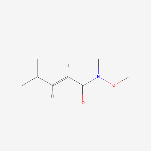 (E)-N-methoxy-N,4-dimethylpent-2-enamide (CAS: 170969-86-5) - Related Chemical Product