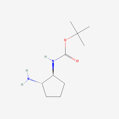tert-butyl N-[(1S,2S)-2-aminocyclopentyl]carbamate (CAS: 586961-34-4) - Related Chemical Product
