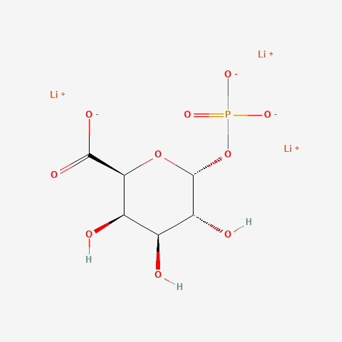 trilithium;(2S,3R,4S,5R,6R)-3,4,5-trihydroxy-6-phosphonatooxyoxane-2-carboxylate (CAS: 103192-54-7) - Related Chemical Product