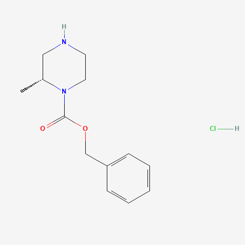 benzyl (2R)-2-methylpiperazine-1-carboxylate;hydrochloride (CAS: 1217848-48-0) - Related Chemical Product