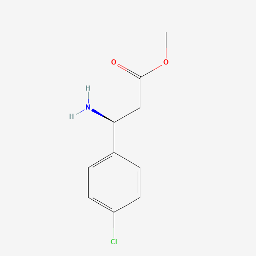 methyl (3S)-3-amino-3-(4-chlorophenyl)propanoate (CAS: 283159-95-5) - Related Chemical Product