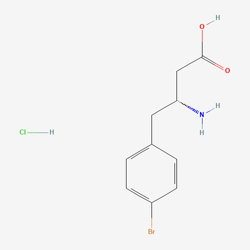 (3R)-3-amino-4-(4-bromophenyl)butanoic acid;hydrochloride (CAS: 331763-73-6) - Related Chemical Product