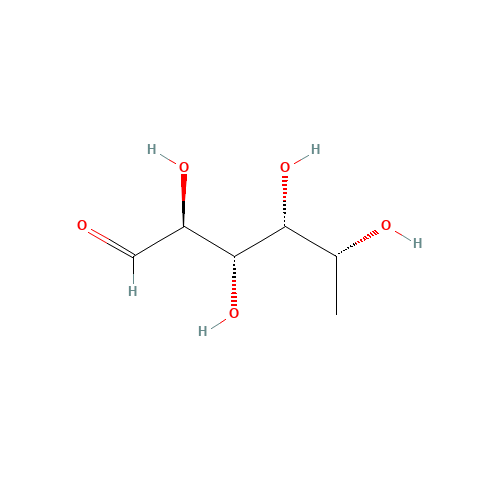 (2S,3S,4R,5R)-2,3,4,5-tetrahydroxyhexanal (CAS: 634-74-2) - Chemical Structure and Molecular Formula 