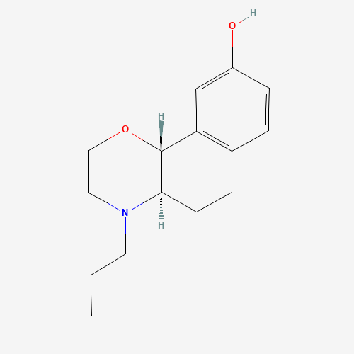 (4aR,10bR)-4-propyl-2,3,4a,5,6,10b-hexahydrobenzo[h][1,4]benzoxazin-9-ol (CAS: 88058-88-2) - Related Chemical Product