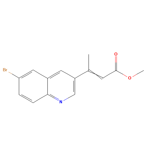 methyl (E)-3-(6-bromoquinolin-3-yl)but-2-enoate (CAS: 1309365-63-6) - Related Chemical Product
