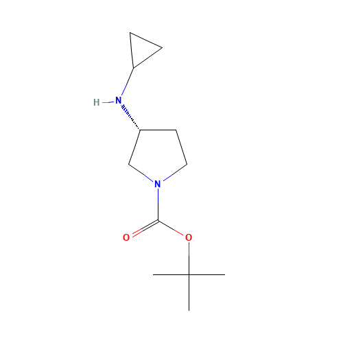 tert-butyl (3R)-3-(cyclopropylamino)pyrrolidine-1-carboxylate (CAS: 1289585-23-4) - Related Chemical Product