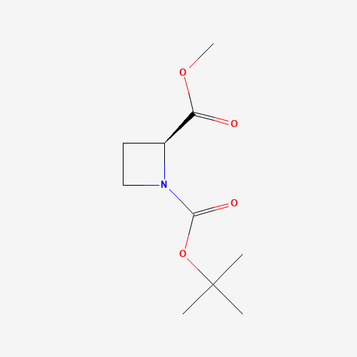 1-O-tert-butyl 2-O-methyl (2S)-azetidine-1,2-dicarboxylate (CAS: 107020-12-2) - Related Chemical Product