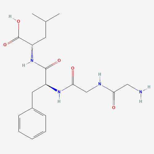 (2S)-2-[[(2S)-2-[[2-[(2-aminoacetyl)amino]acetyl]amino]-3-phenylpropanoyl]amino]-4-methylpentanoic acid (CAS: 60254-83-3) - Related Chemical Product