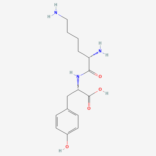 (2S)-2-[[(2S)-2,6-diaminohexanoyl]amino]-3-(4-hydroxyphenyl)propanoic acid (CAS: 35978-98-4) - Related Chemical Product