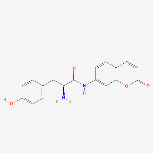 (2S)-2-amino-3-(4-hydroxyphenyl)-N-(4-methyl-2-oxochromen-7-yl)propanamide (CAS: 94099-57-7) - Related Chemical Product