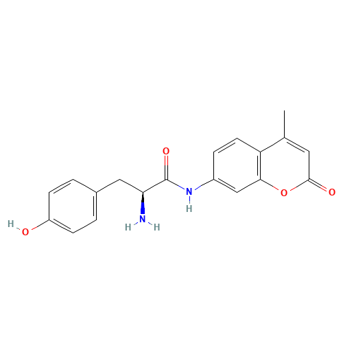 (2S)-2-amino-3-(4-hydroxyphenyl)-N-(4-methyl-2-oxochromen-7-yl)propanamide (CAS: 94099-57-7) - Related Chemical Product