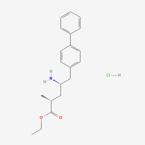 ethyl (2R,4S)-4-amino-2-methyl-5-(4-phenylphenyl)pentanoate;hydrochloride (CAS: 149690-12-0) - Related Chemical Product