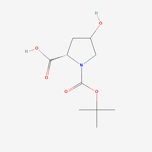 (2S)-4-hydroxy-1-[(2-methylpropan-2-yl)oxycarbonyl]pyrrolidine-2-carboxylic acid (CAS: 331442-12-7) - Related Chemical Product