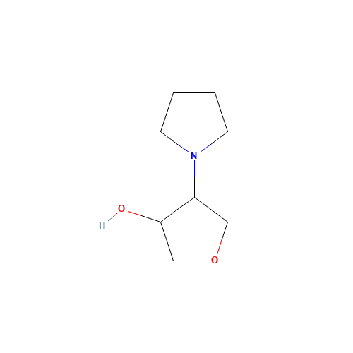 (3R,4S)-4-pyrrolidin-1-yloxolan-3-ol (CAS: 10295-95-1) - Related Chemical Product