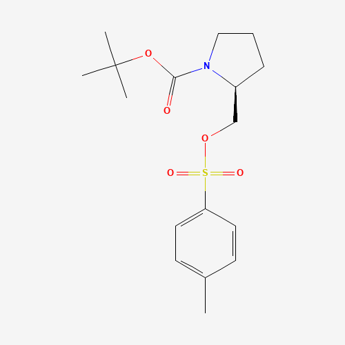tert-butyl (2S)-2-[(4-methylphenyl)sulfonyloxymethyl]pyrrolidine-1-carboxylate (CAS: 86661-32-7) - Related Chemical Product