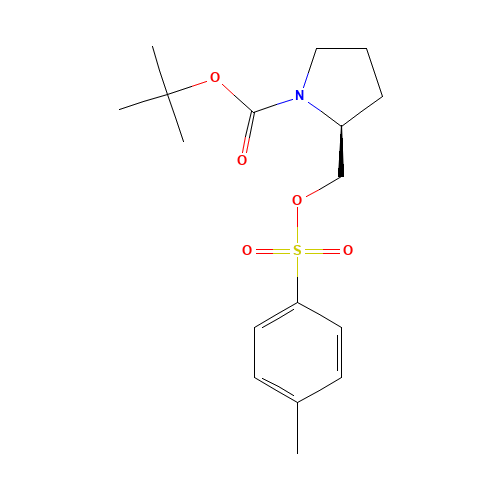 tert-butyl (2S)-2-[(4-methylphenyl)sulfonyloxymethyl]pyrrolidine-1-carboxylate (CAS: 86661-32-7) - Related Chemical Product