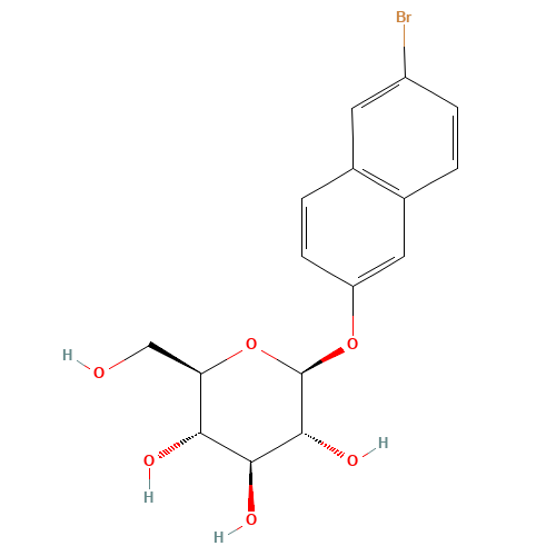 (2S,3R,4S,5S,6R)-2-(6-bromonaphthalen-2-yl)oxy-6-(hydroxymethyl)oxane-3,4,5-triol (CAS: 15548-61-5) - Related Chemical Product