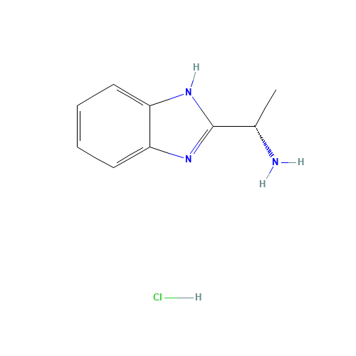 (1S)-1-(1H-benzimidazol-2-yl)ethanamine;hydrochloride (CAS: 925689-54-9) - Related Chemical Product