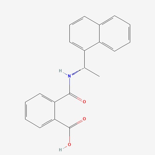 2-[[(1S)-1-naphthalen-1-ylethyl]carbamoyl]benzoic acid (CAS: 163438-06-0) - Related Chemical Product