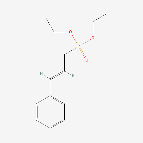 [(E)-3-diethoxyphosphorylprop-1-enyl]benzene (CAS: 58922-31-9) - Chemical Structure and Molecular Formula 