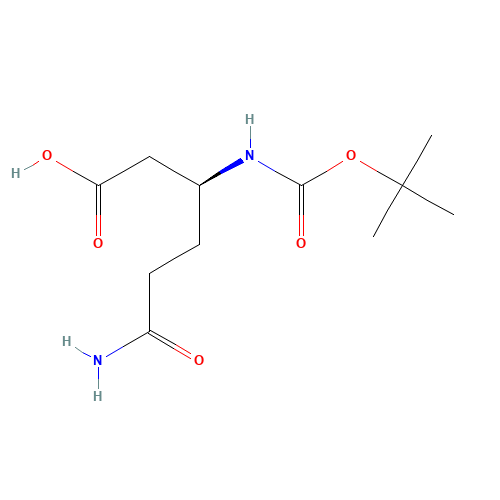 (3S)-6-amino-3-[(2-methylpropan-2-yl)oxycarbonylamino]-6-oxohexanoic acid (CAS: 336182-06-0) - Related Chemical Product
