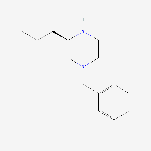 (3R)-1-benzyl-3-(2-methylpropyl)piperazine (CAS: 928025-44-9) - Related Chemical Product