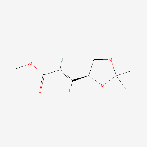 methyl (E)-3-[(4S)-2,2-dimethyl-1,3-dioxolan-4-yl]prop-2-enoate (CAS: 81703-93-7) - Related Chemical Product