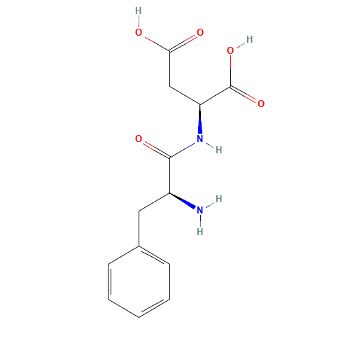 (2S)-2-[[(2S)-2-amino-3-phenylpropanoyl]amino]butanedioic acid (CAS: 22828-05-3) - Chemical Structure and Molecular Formula 