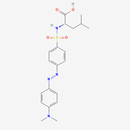 (2S)-2-[[4-[[4-(dimethylamino)phenyl]diazenyl]phenyl]sulfonylamino]-4-methylpentanoic acid (CAS: 89131-12-4) - Related Chemical Product