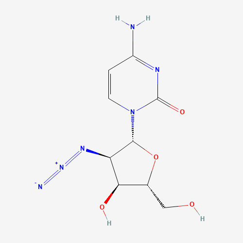 4-amino-1-[(2R,3R,4S,5R)-3-azido-4-hydroxy-5-(hydroxymethyl)oxolan-2-yl]pyrimidin-2-one (CAS: 51034-68-5) - Related Chemical Product