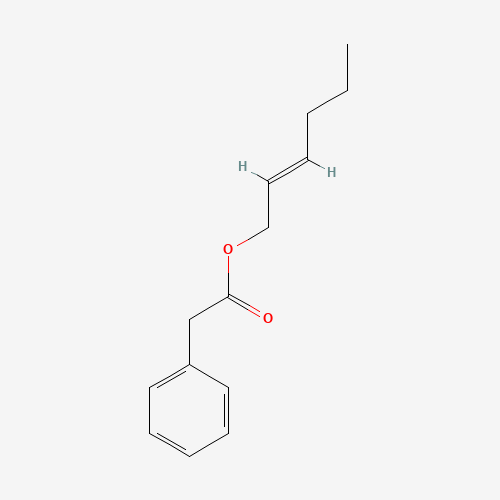[(E)-hex-2-enyl] 2-phenylacetate (CAS: 68133-78-8) - Chemical Structure and Molecular Formula 