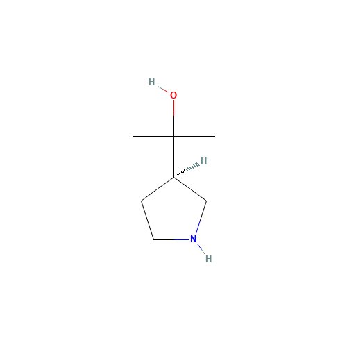 2-[(3R)-pyrrolidin-3-yl]propan-2-ol (CAS: 1245649-03-9) - Related Chemical Product
