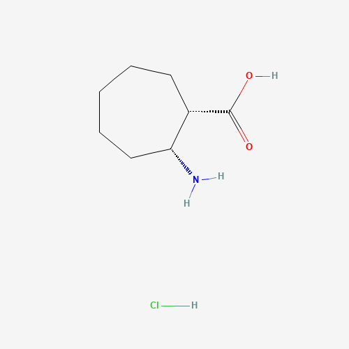 (1S,2R)-2-aminocycloheptane-1-carboxylic acid;hydrochloride (CAS: 522644-09-3) - Related Chemical Product