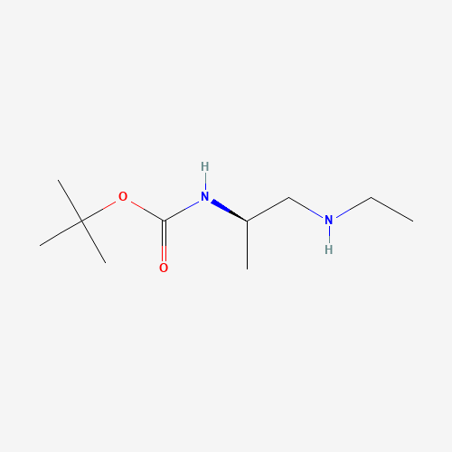 tert-butyl N-[(2R)-1-(ethylamino)propan-2-yl]carbamate (CAS: 869901-70-2) - Related Chemical Product