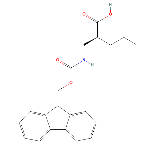 (2S)-2-[(9H-fluoren-9-ylmethoxycarbonylamino)methyl]-4-methylpentanoic acid (CAS: 193887-45-5) - Related Chemical Product