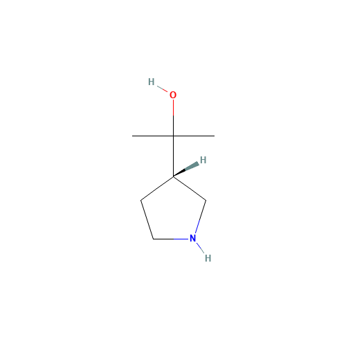 2-[(3S)-pyrrolidin-3-yl]propan-2-ol (CAS: 1245645-24-2) - Related Chemical Product