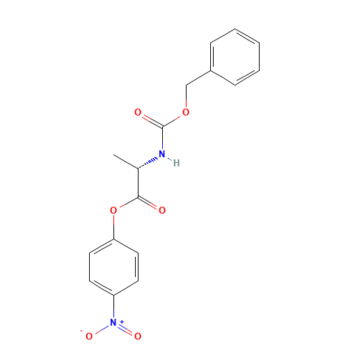 (4-nitrophenyl) (2S)-2-(phenylmethoxycarbonylamino)propanoate (CAS: 1168-87-2) - Related Chemical Product