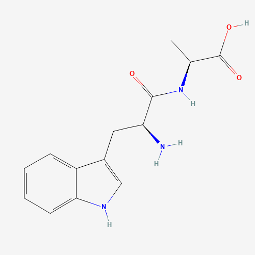 (2S)-2-[[(2S)-2-amino-3-(1H-indol-3-yl)propanoyl]amino]propanoic acid (CAS: 24046-71-7) - Related Chemical Product