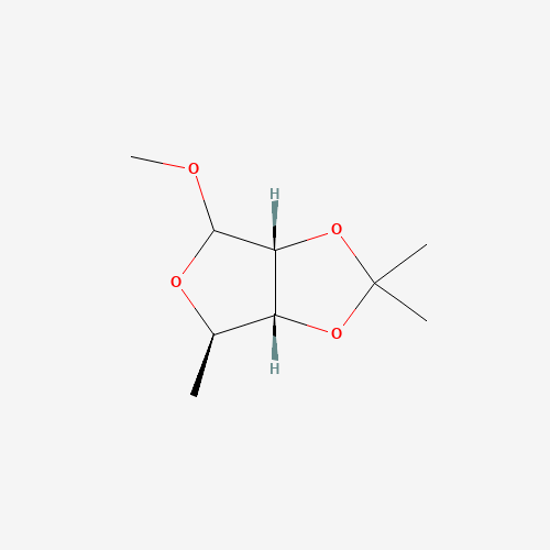 (3aR,6R,6aR)-4-methoxy-2,2,6-trimethyl-3a,4,6,6a-tetrahydrofuro[3,4-d][1,3]dioxole (CAS: 78341-97-6) - Related Chemical Product
