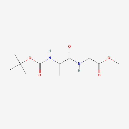 methyl 2-[[(2S)-2-[(2-methylpropan-2-yl)oxycarbonylamino]propanoyl]amino]acetate (CAS: 28369-58-6) - Related Chemical Product
