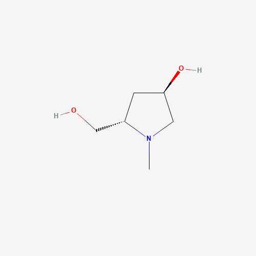 (3R,5S)-5-(hydroxymethyl)-1-methylpyrrolidin-3-ol (CAS: 107797-60-4) - Related Chemical Product
