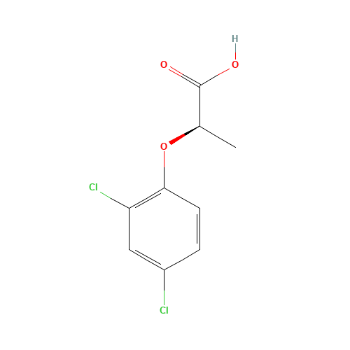 (2R)-2-(2,4-dichlorophenoxy)propanoic acid (CAS: 15165-67-0) - Related Chemical Product